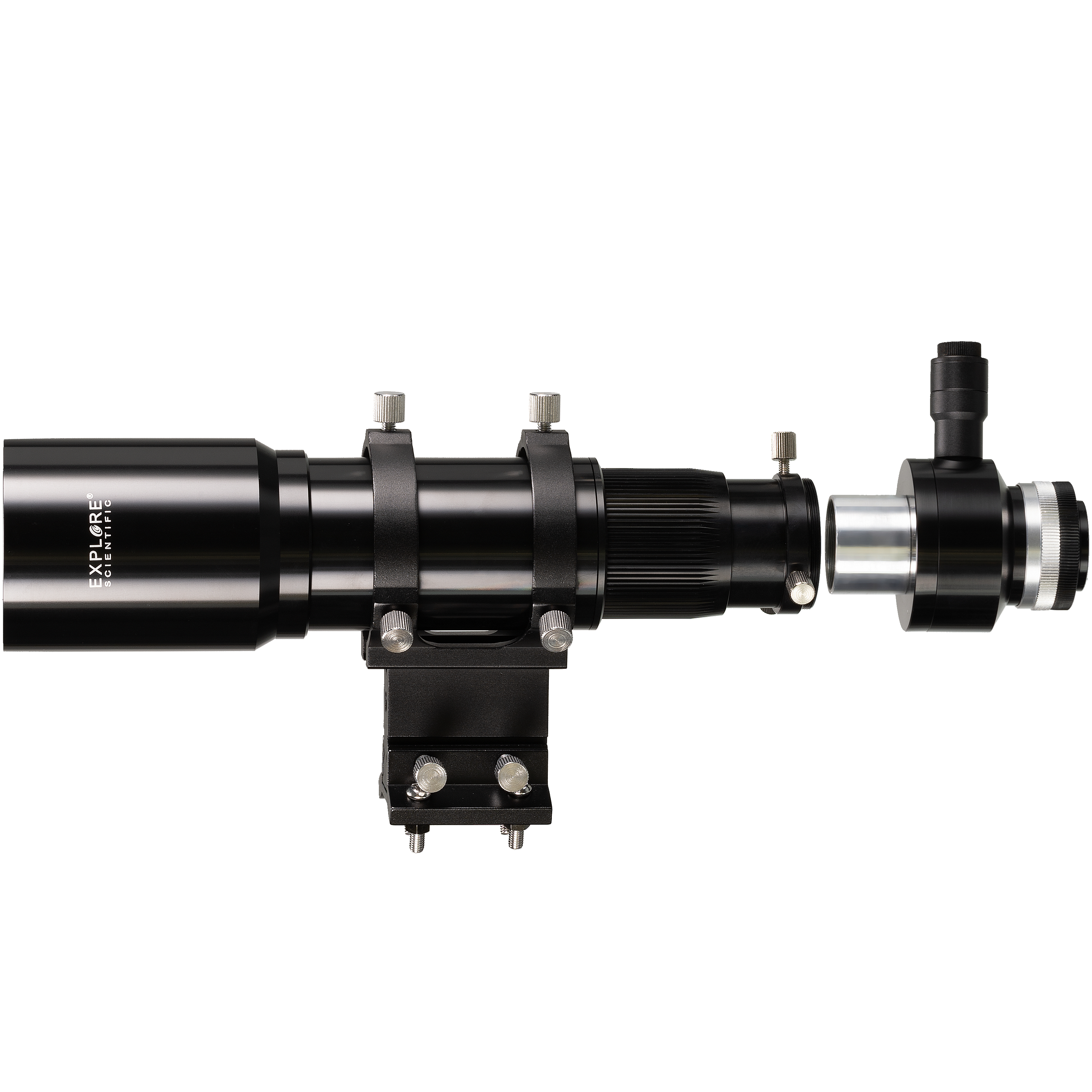 EXPLORE SCIENTIFIC 10x60 Zoeker en Guider Scope met Helical Focuser, 1.25inch en T2-aansluiting