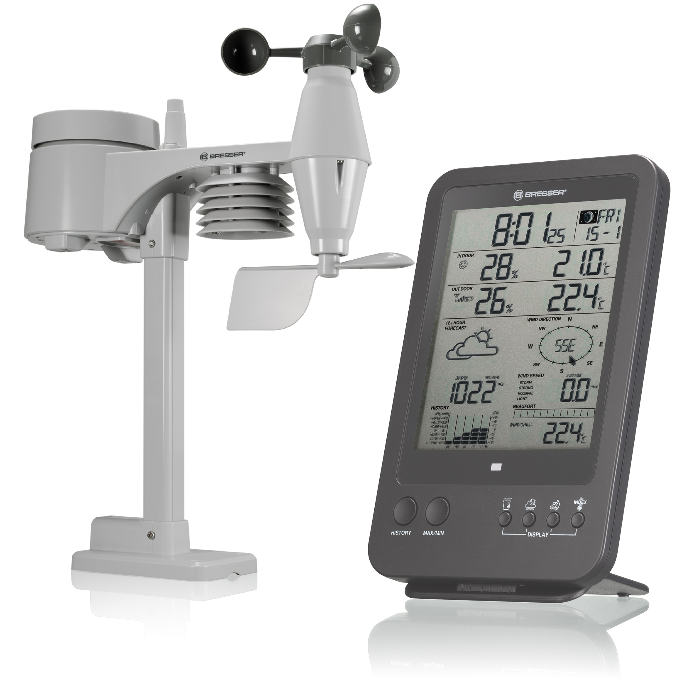 BRESSER 5-in-1 weerstation