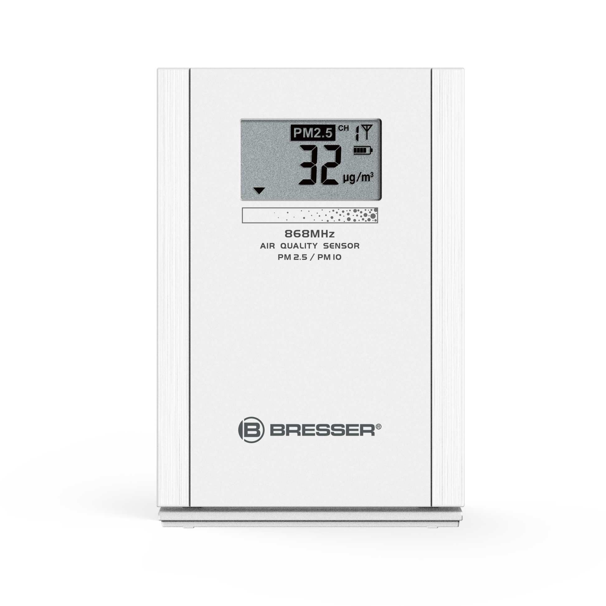 BRESSER PM 2,5 / PM 10 Fijnstofmonitor met draadloze sensor