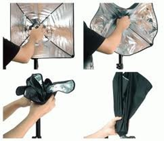 BRESSER SS-16 Softbox 50x70cm + 1x85W Daglichtlamp