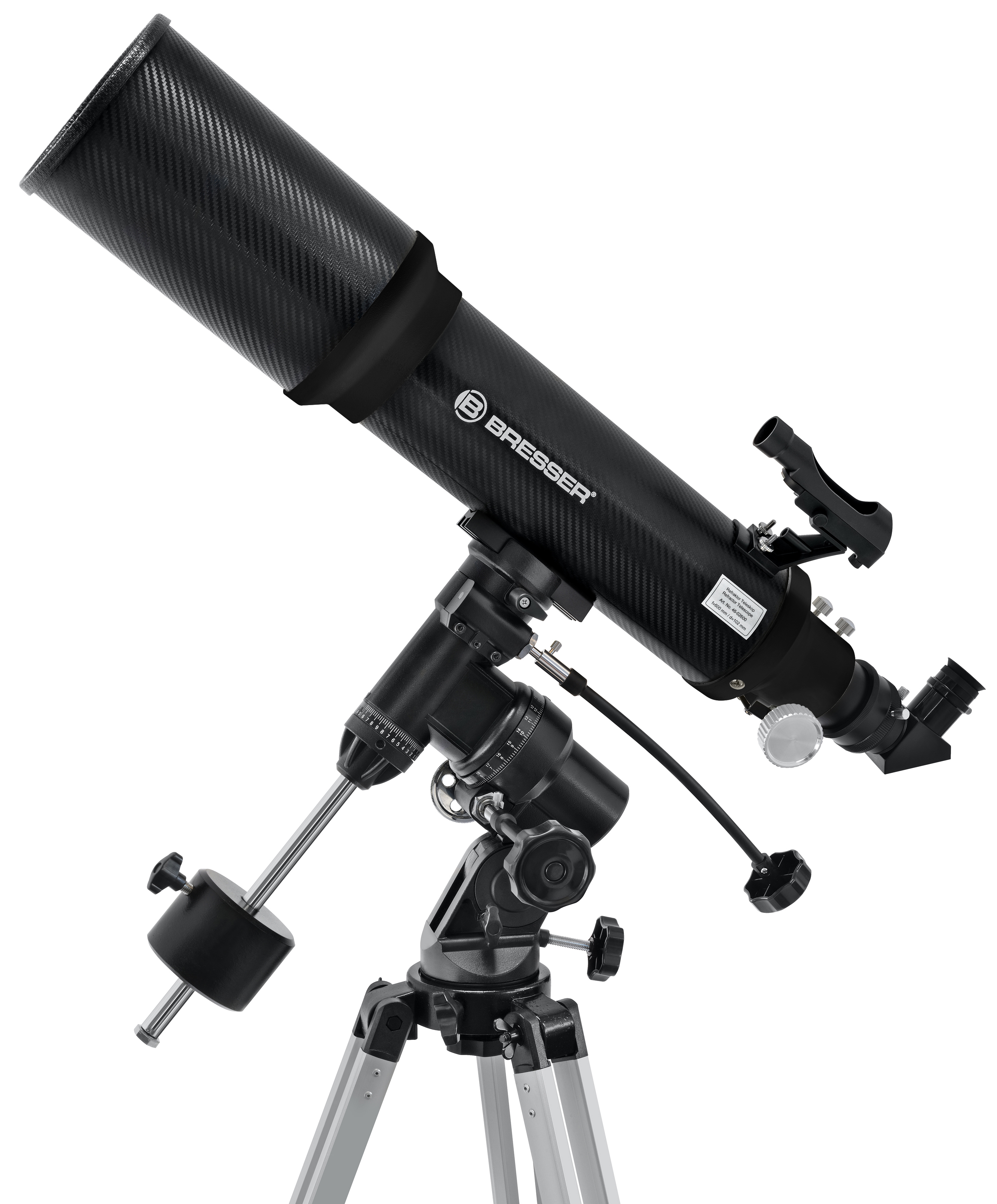 BRESSER Messier Telescoop AR-102/600 EQ-3 AT-3 Refractor