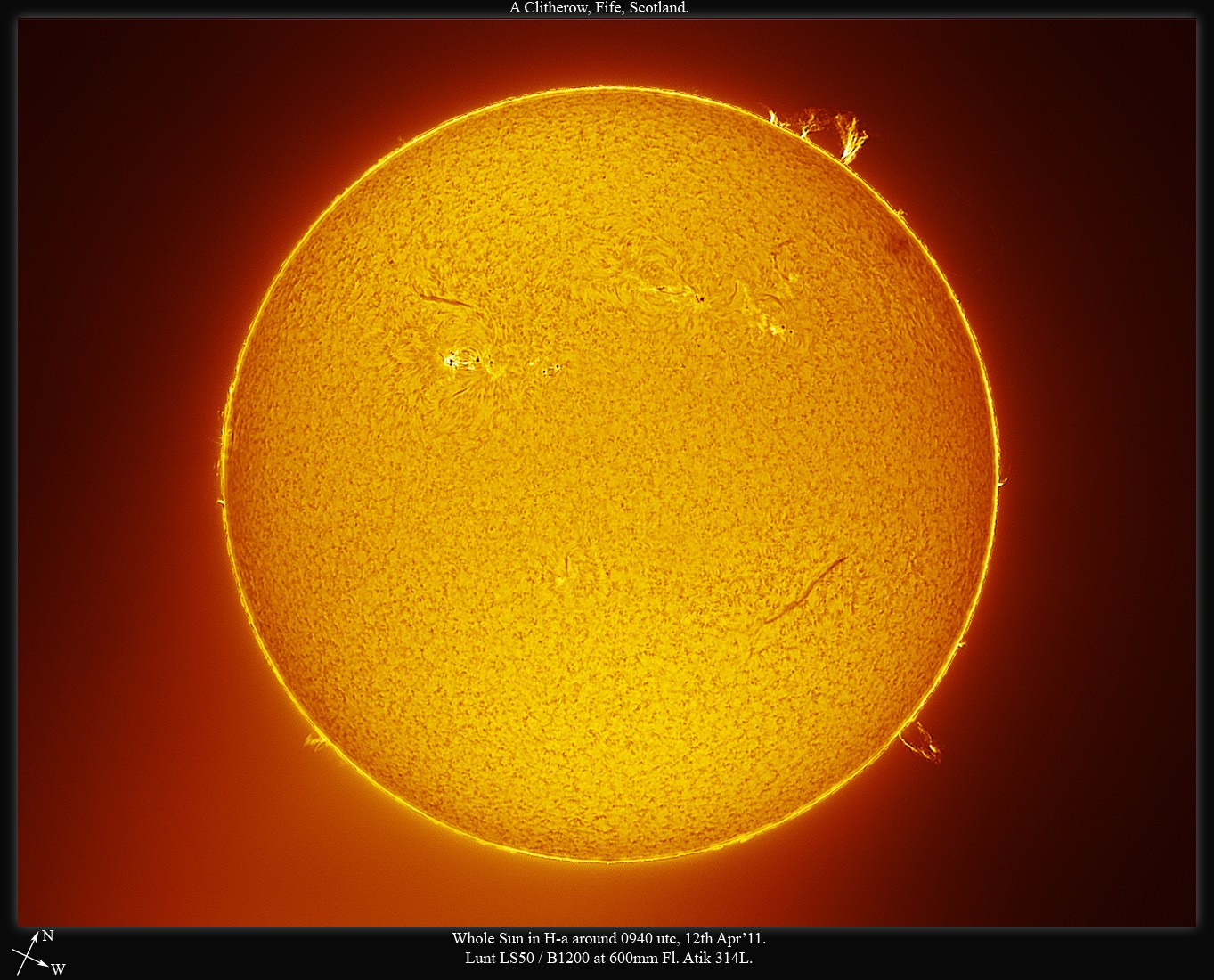 LUNT LS50FHa/B1800d1 H-Alpha zonnefilter