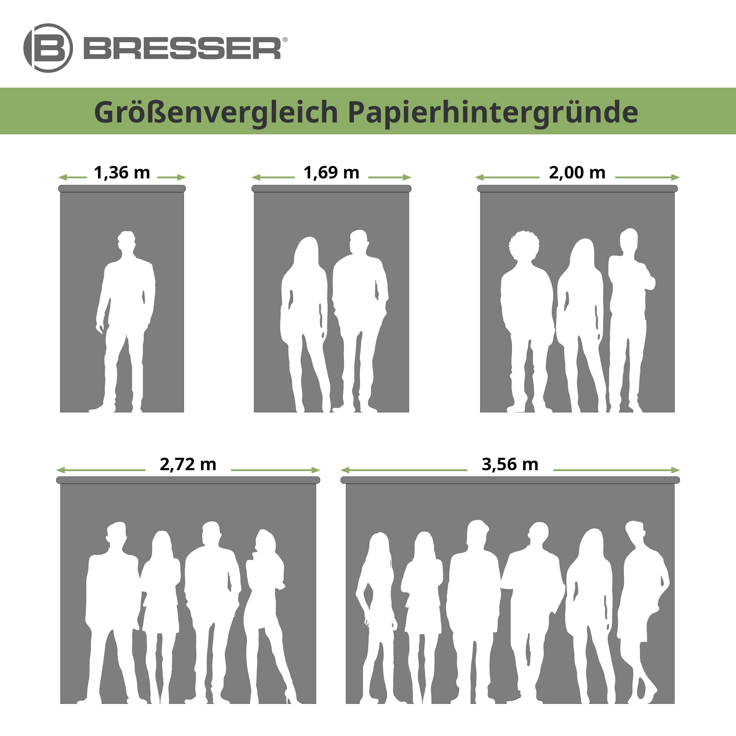 BRESSER SBP14 Achtergrond Rol 3,56 x 15m Boterbloem Geel