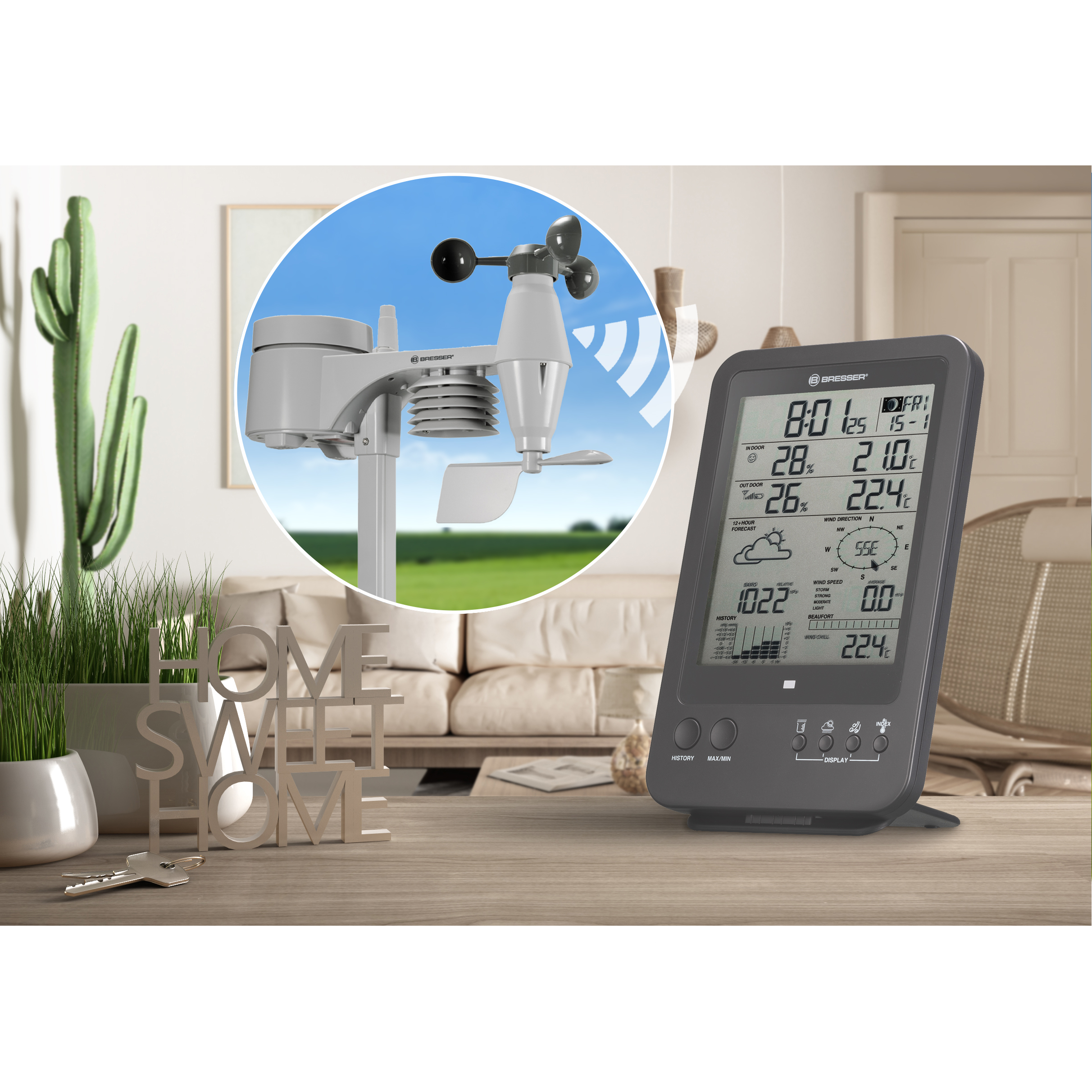 BRESSER 5-in-1 weerstation