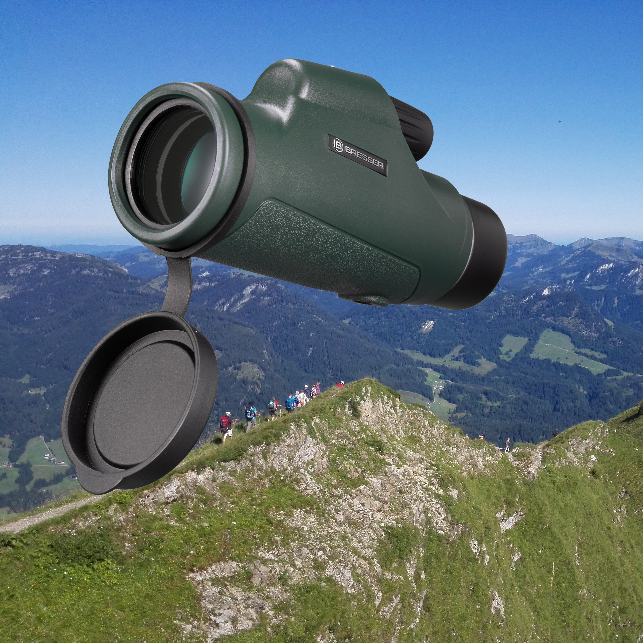 BRESSER 10x42 Dakkant Monocular WP