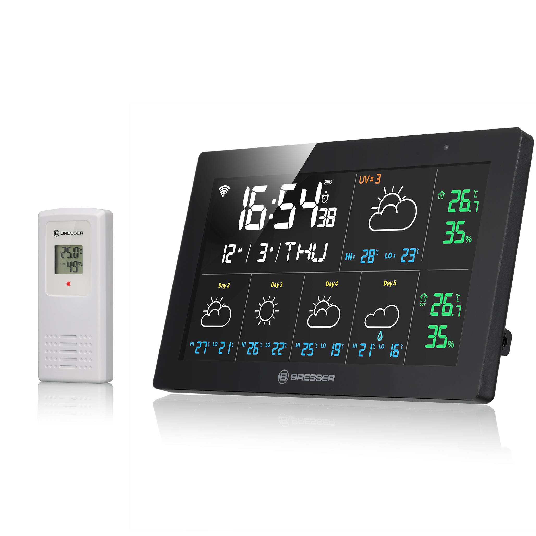 BRESSER Smart Home Draadloos Weerstation ClimateConnect CL