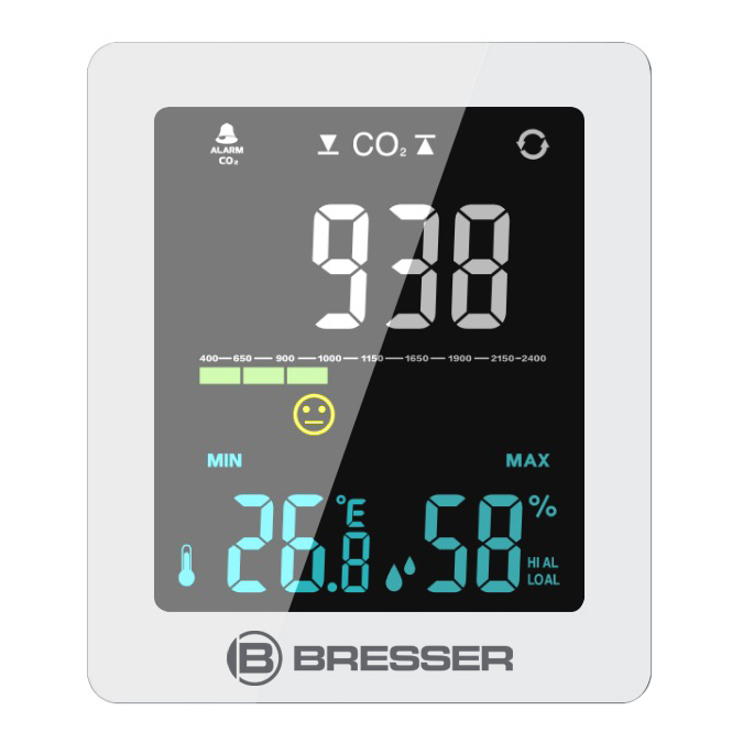 BRESSER CO² luchtkwaliteitsmonitor 