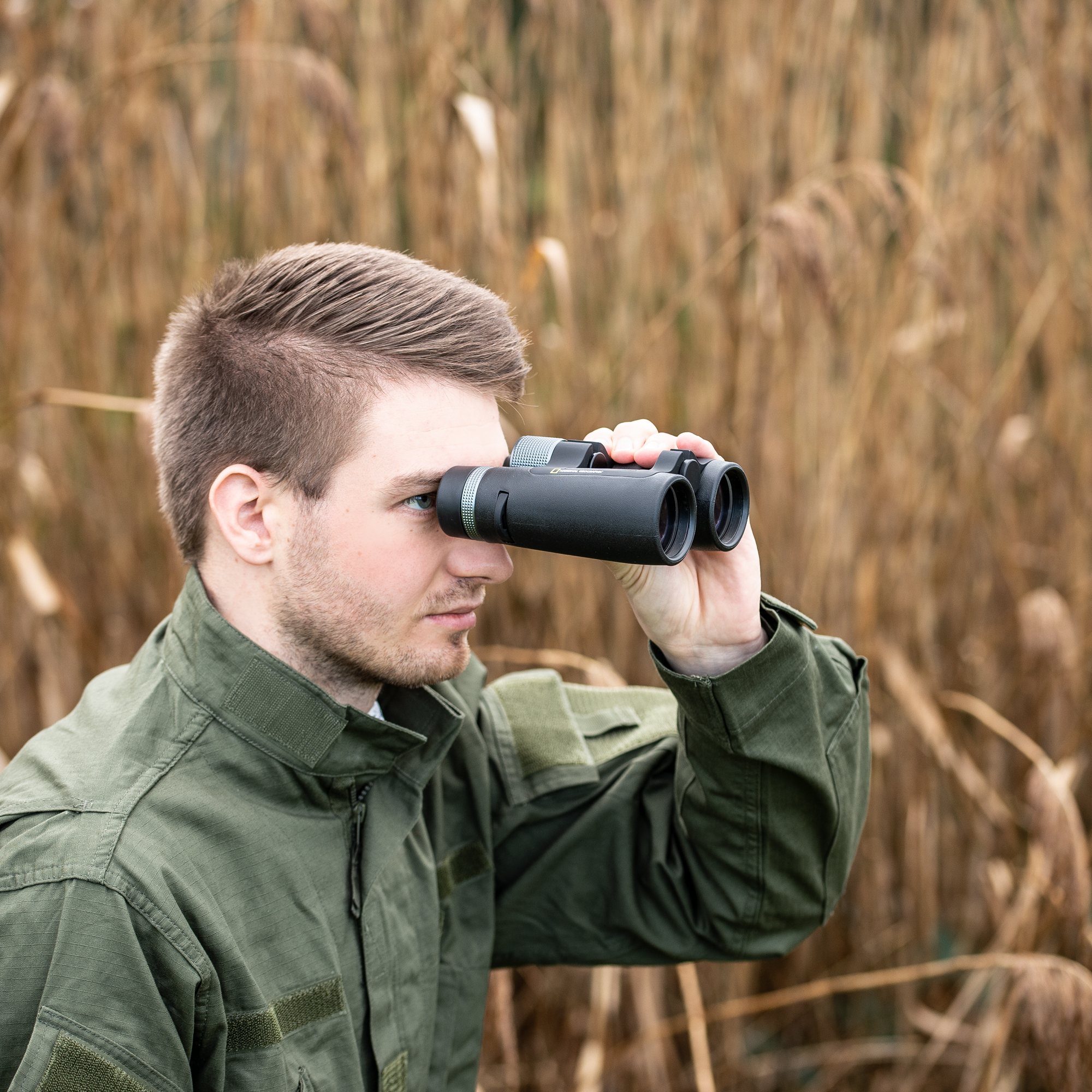 NATIONAL GEOGRAPHIC 10x42 verrekijker met speciale open brug