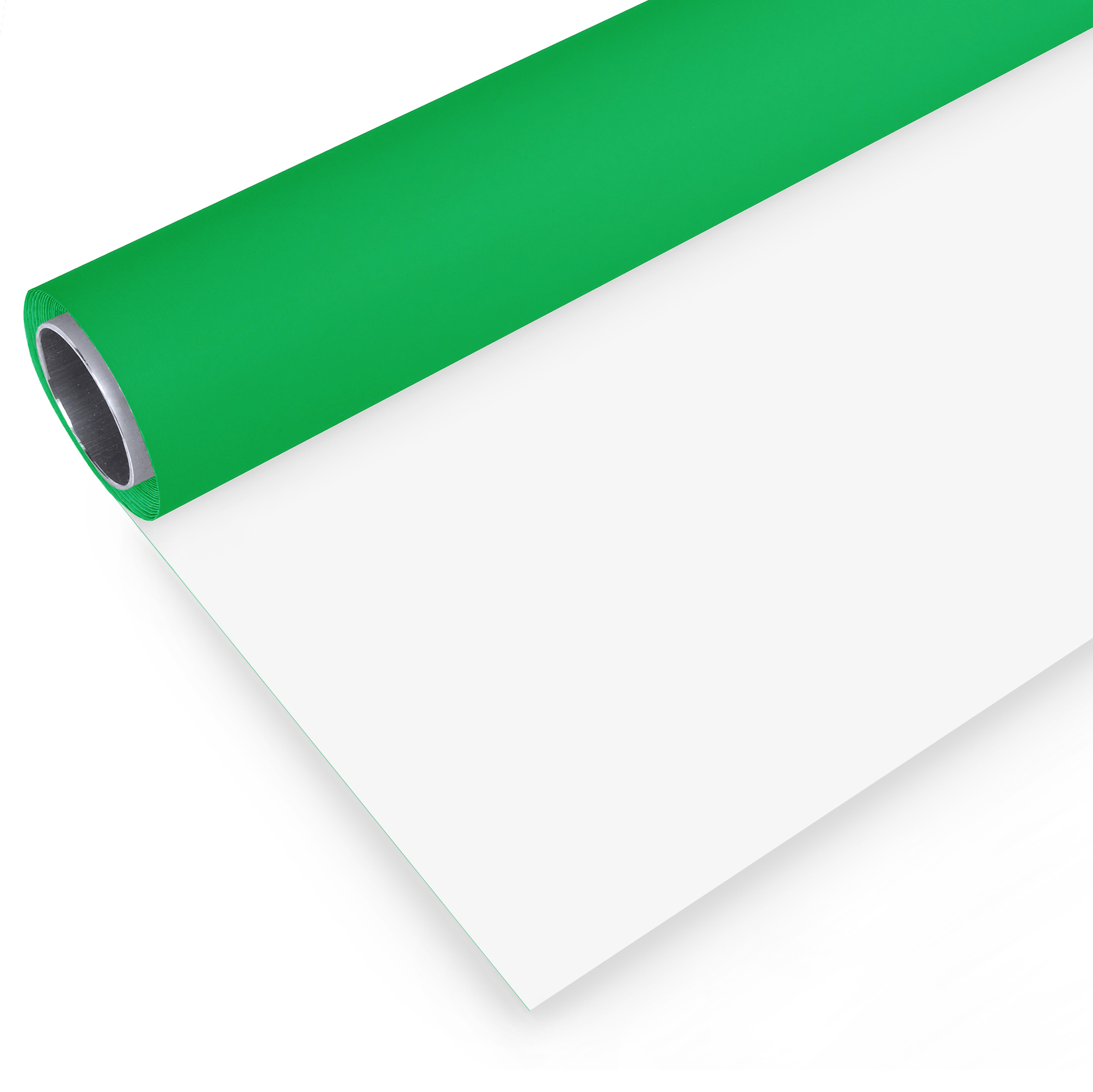 BRESSER Vinyl achtergrondrol 2.72x4m groen/wit