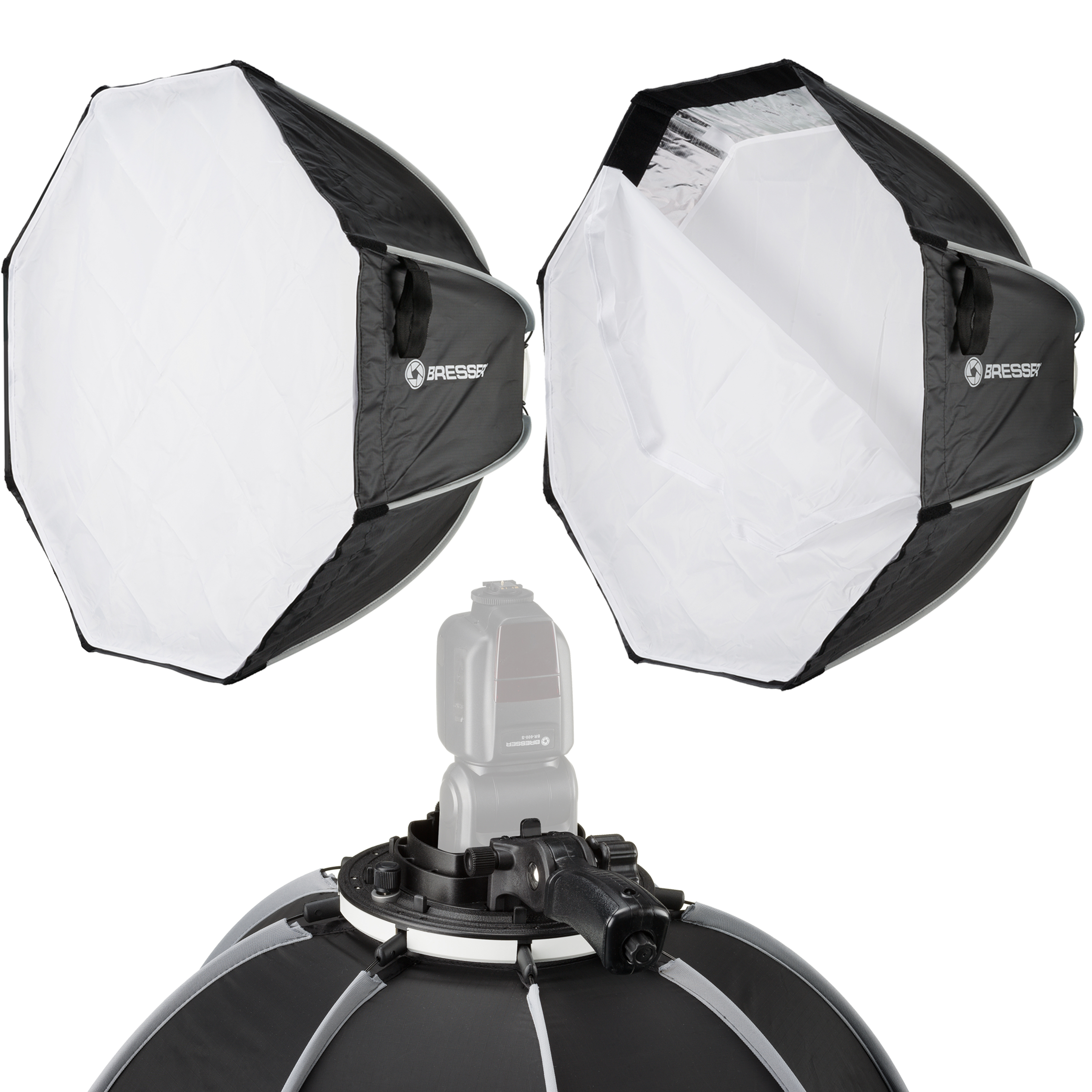 BRESSER Super Quick Octagon Speedlite Softbox 90 cm