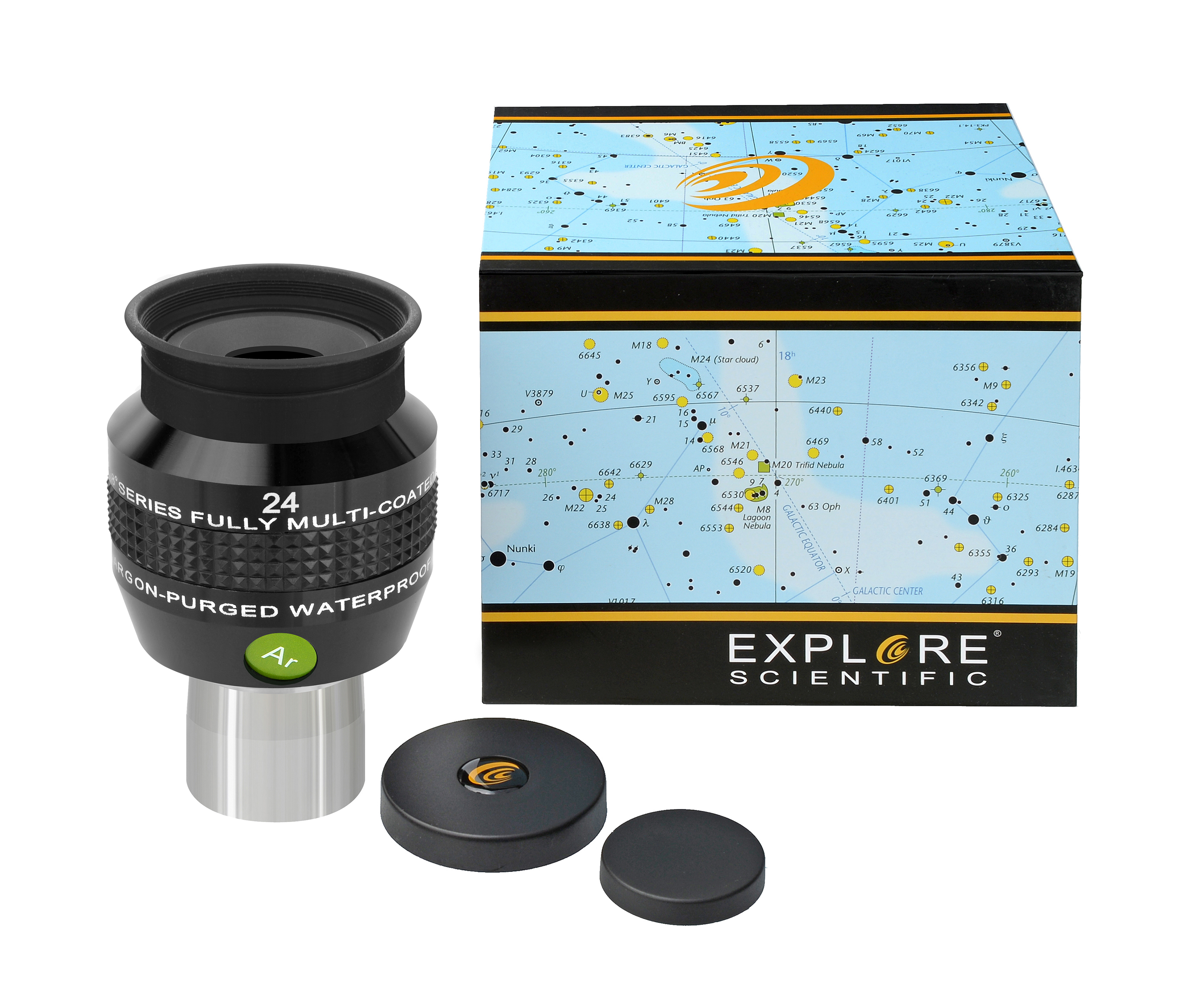 EXPLORE SCIENTIFIC 68° Ar Oculair 24 mm (1,25")