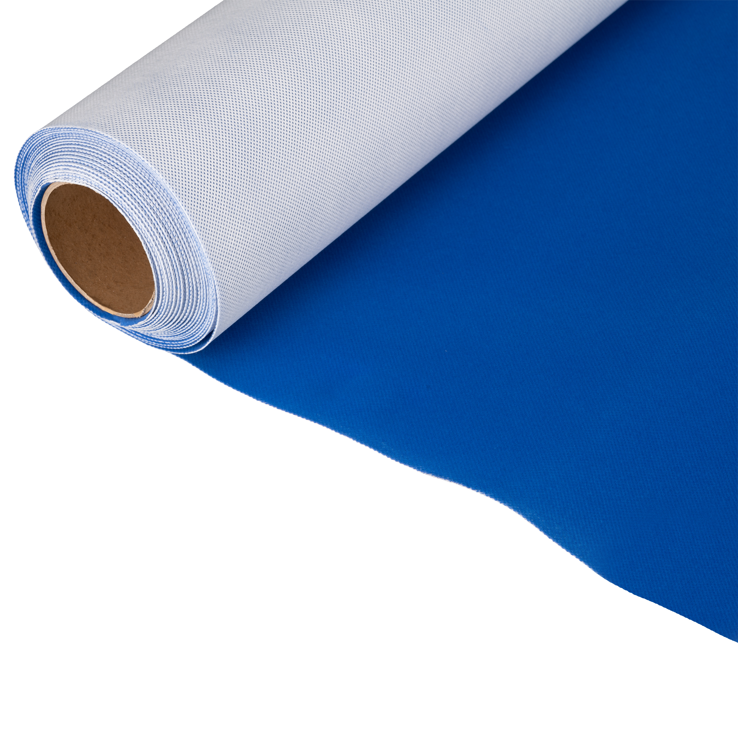 BRESSER Flocked Fabric rol 2.7x6m Chroma blauw (velours)