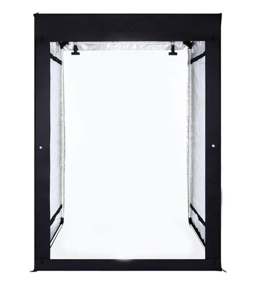 BRESSER BR-PHT160 extra grote Lichttent/ Softbox 160 x 120 x 80 cm met LED Verlichting