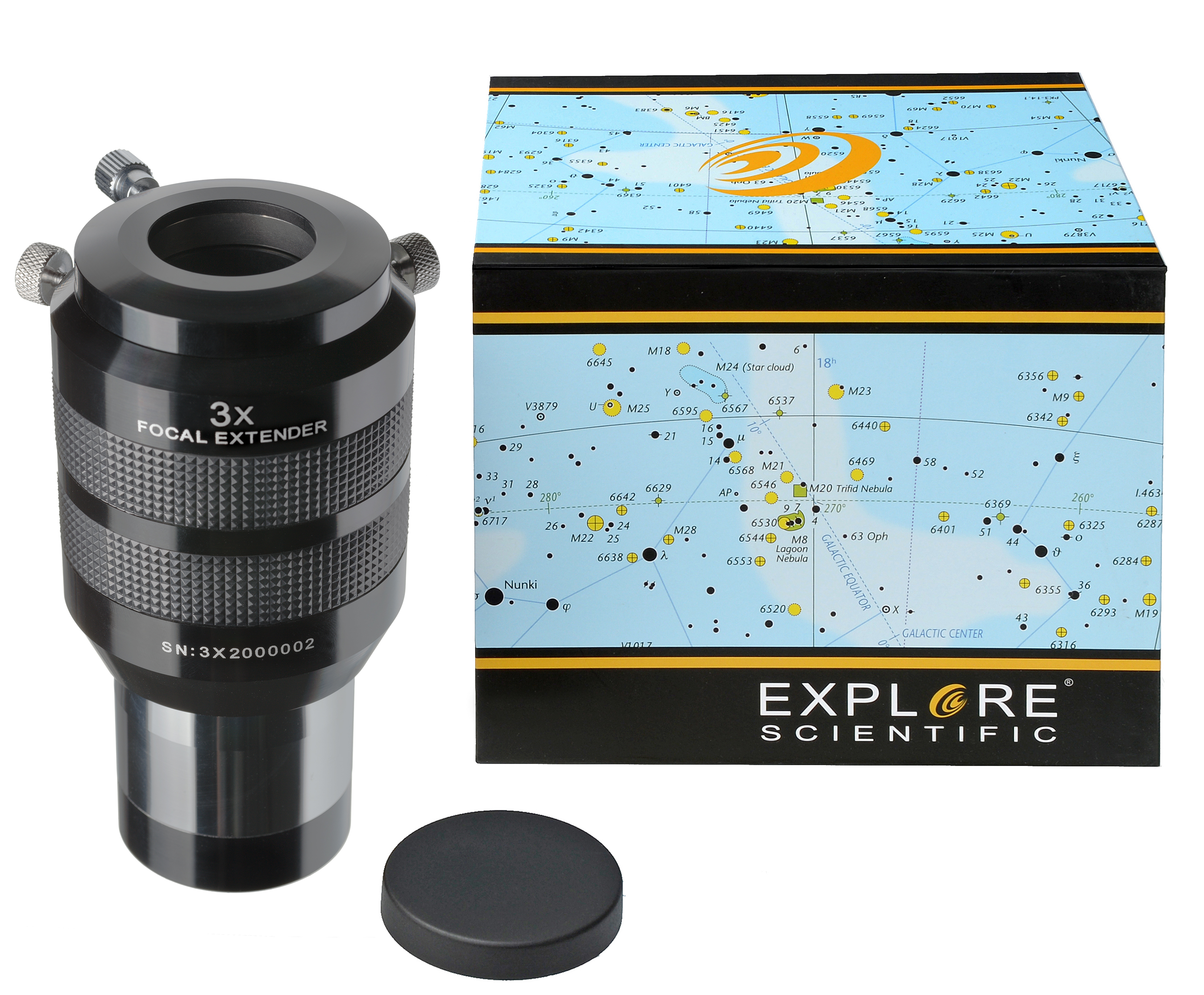 EXPLORE SCIENTIFIC Focal Extender 3x 50,8mm/2"