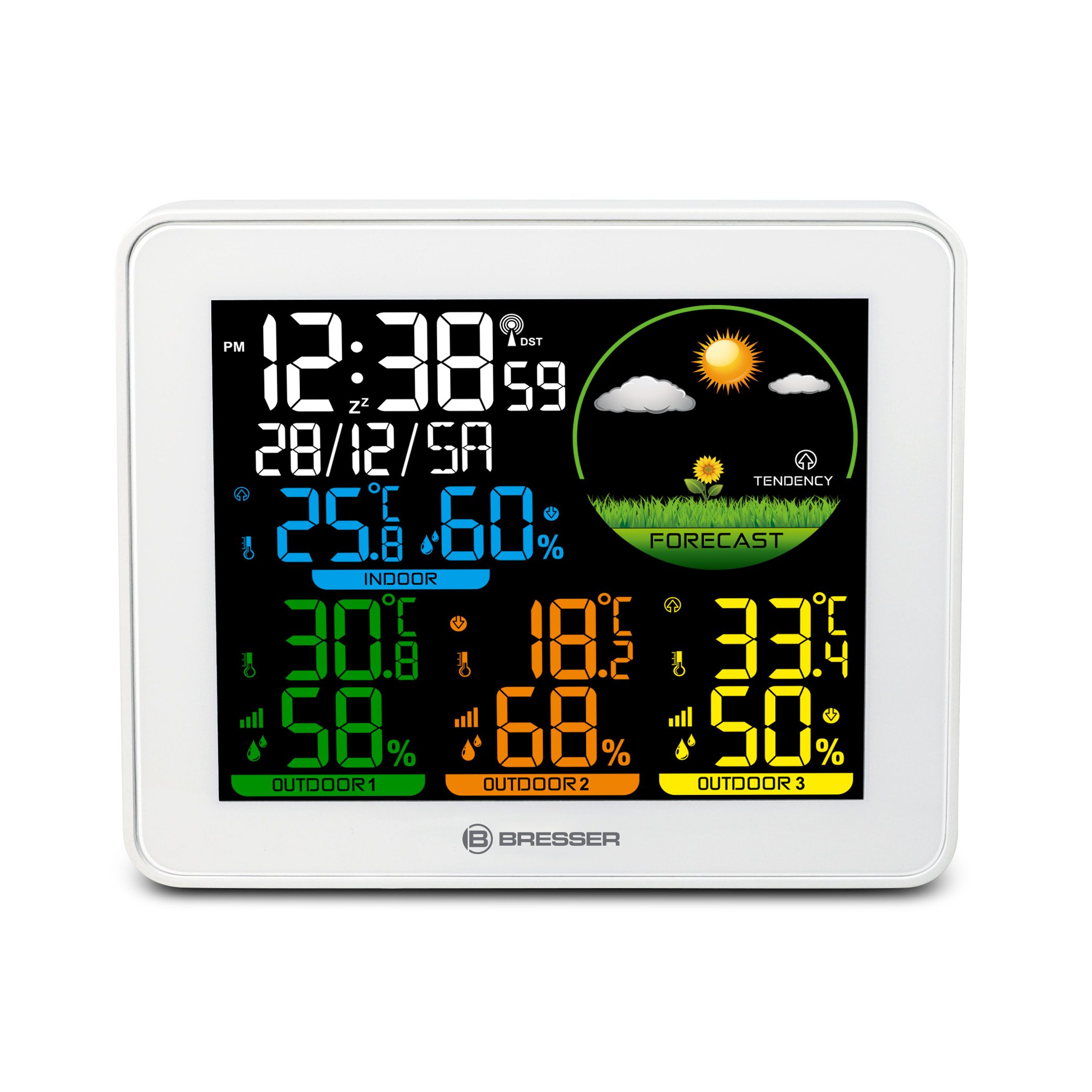 BRESSER Kleurweerstation met 3 sensoren