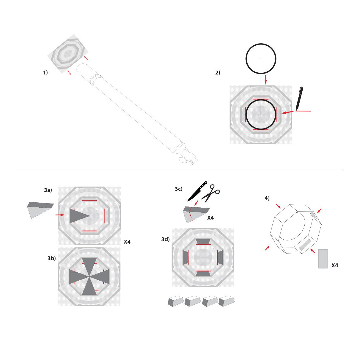 EXPLORE SCIENTIFIC Sun Catcher Zonnefilters voor 9"- 10" Schmidt-Cassegrain Telescopen