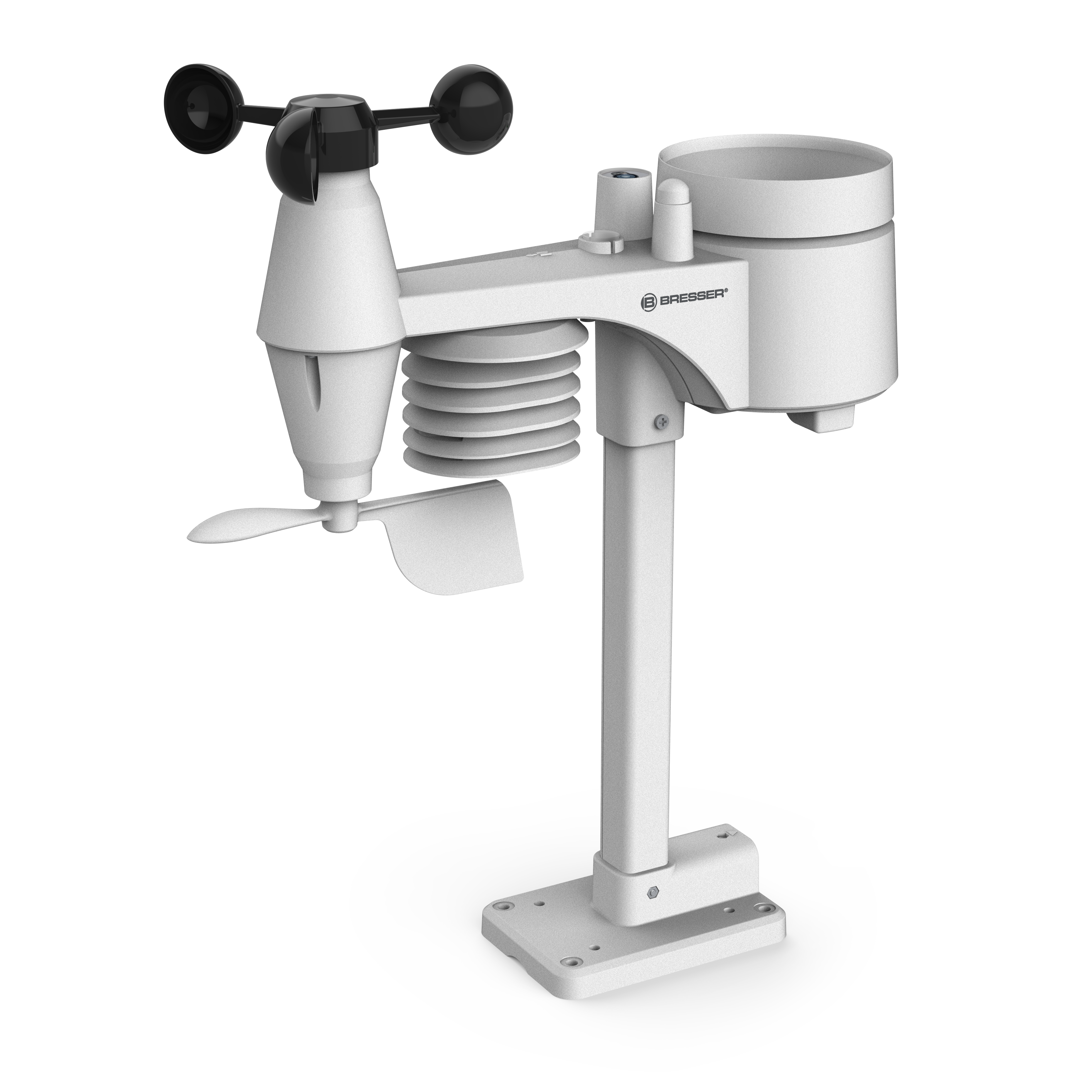 BRESSER 7-in-1 buitensensor voor 7003300 WLAN Comfort Weerstation & 7002586 WLAN ClearView Weerstation