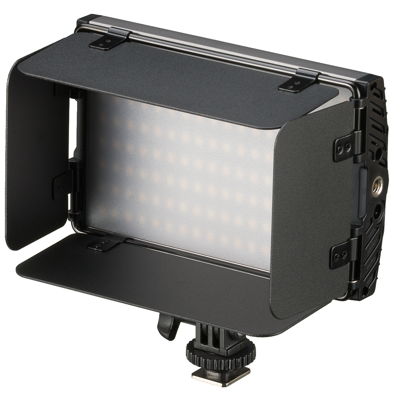 BRESSER PT 15B -II LED Bi-Color set met Kleppenset, Accu, Netvoeding en tas