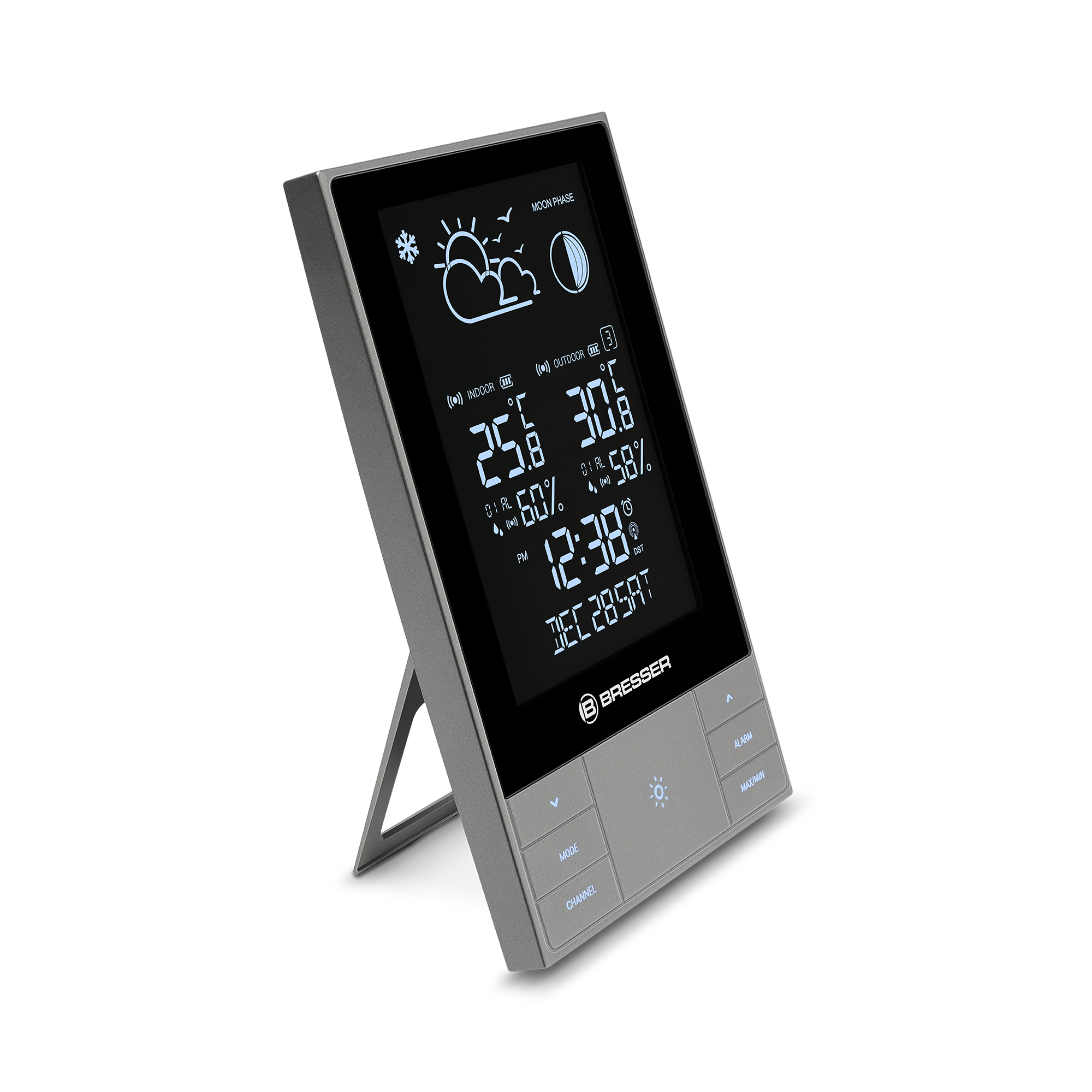 BRESSER Funk-Wetterstation ClimateTemp NDV (Refurbished)