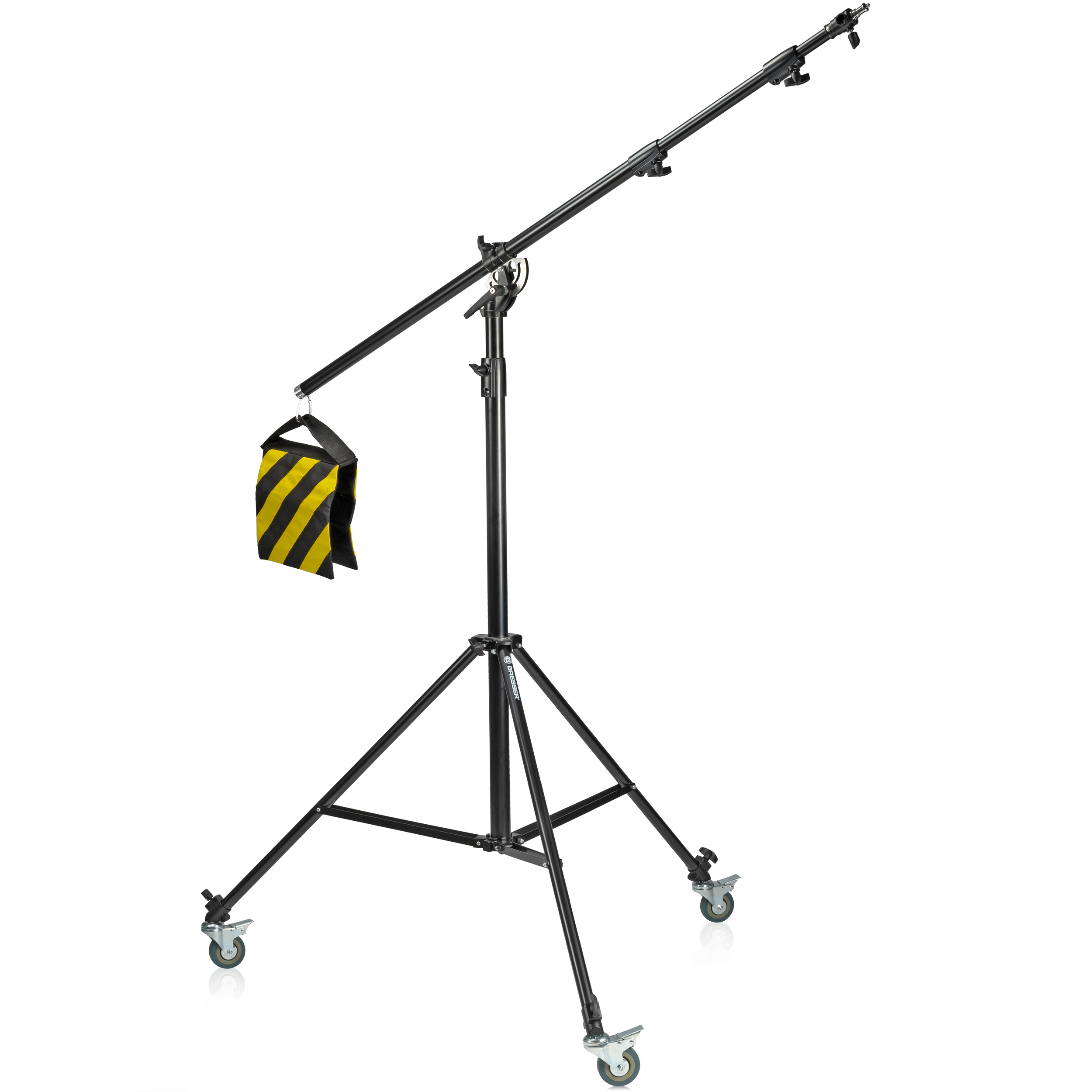 BRESSER BR-LB300 Lampstatief met boomarm + wielen