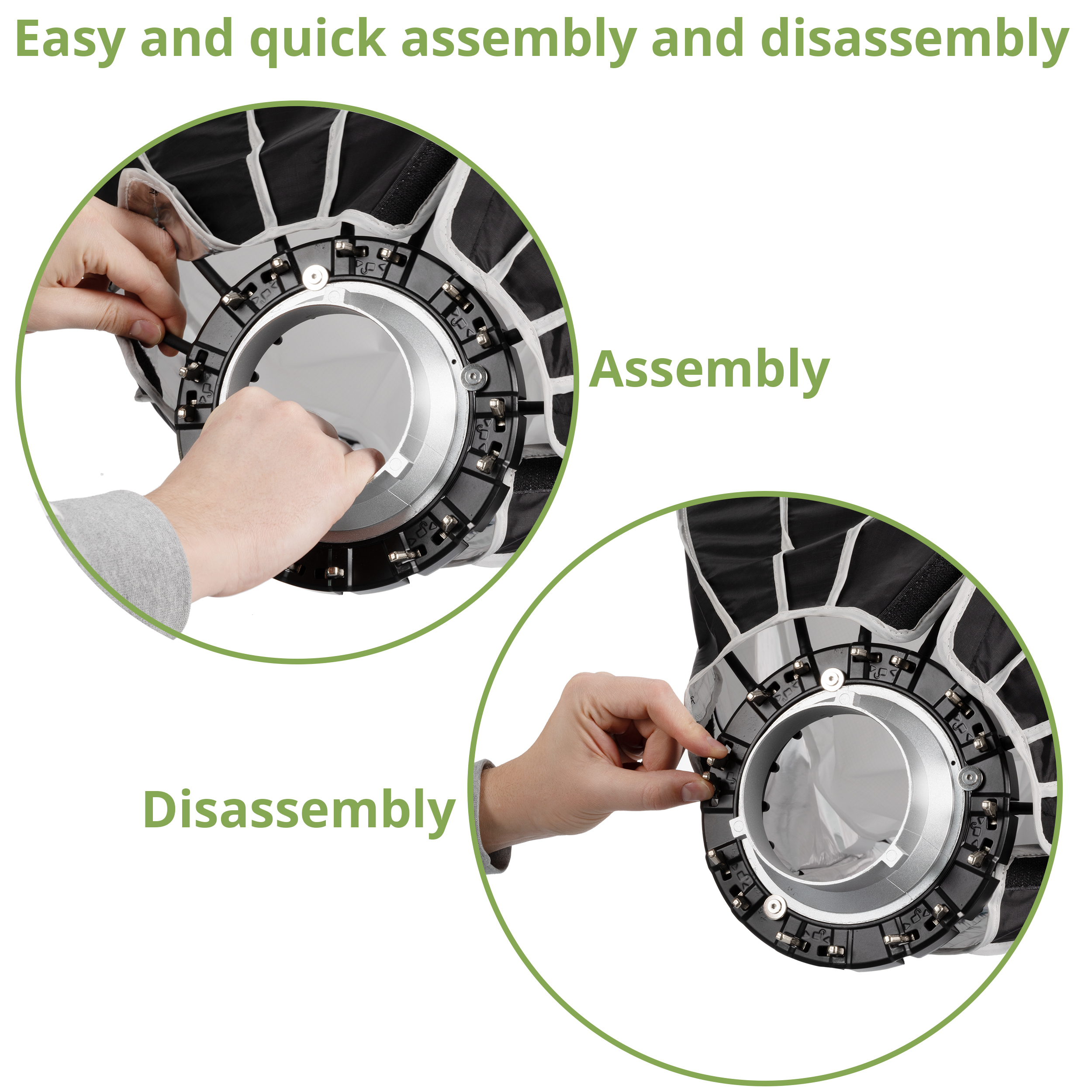 Bresser Quick Parabolic Deep Octa 90cm