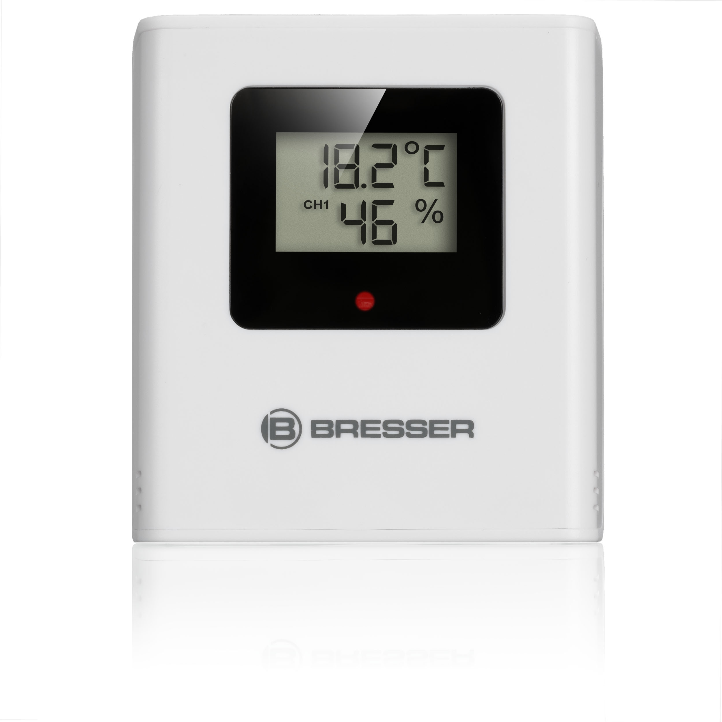 BRESSER Quadro NV thermometer/hygrometer wit