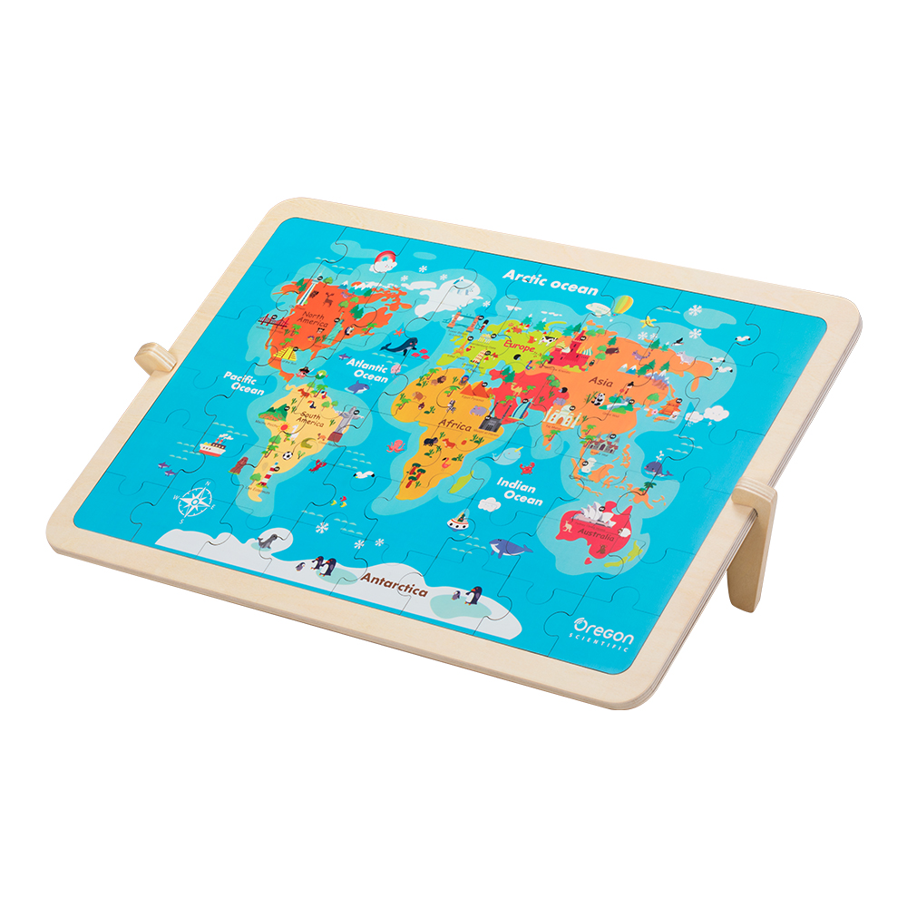 Oregon Scientific Magic Puzzle World Map (Refurbished)