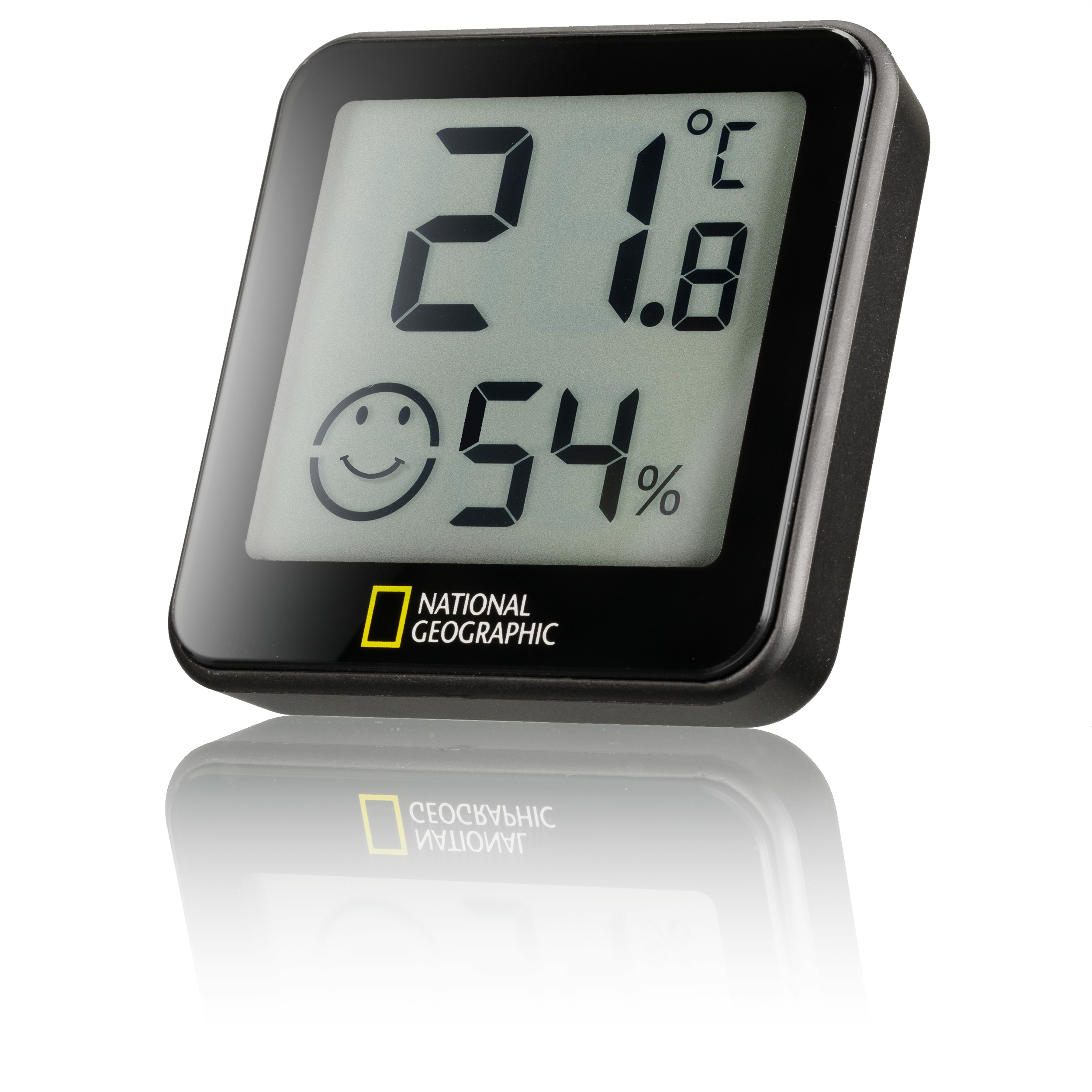 NATIONAL GEOGRAPHIC Tempy Thermo/Hygrometer, set van 4