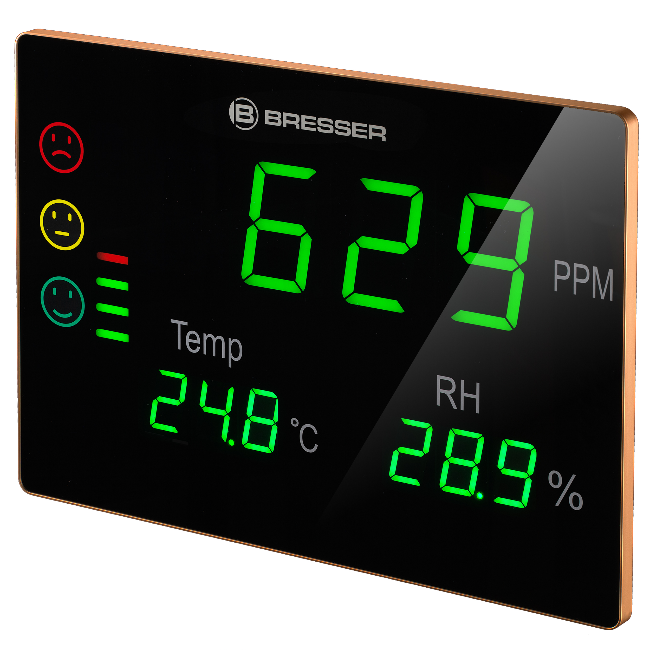  BRESSER CO2-meter Smile XXL met verkeerslicht en extra groot led-display